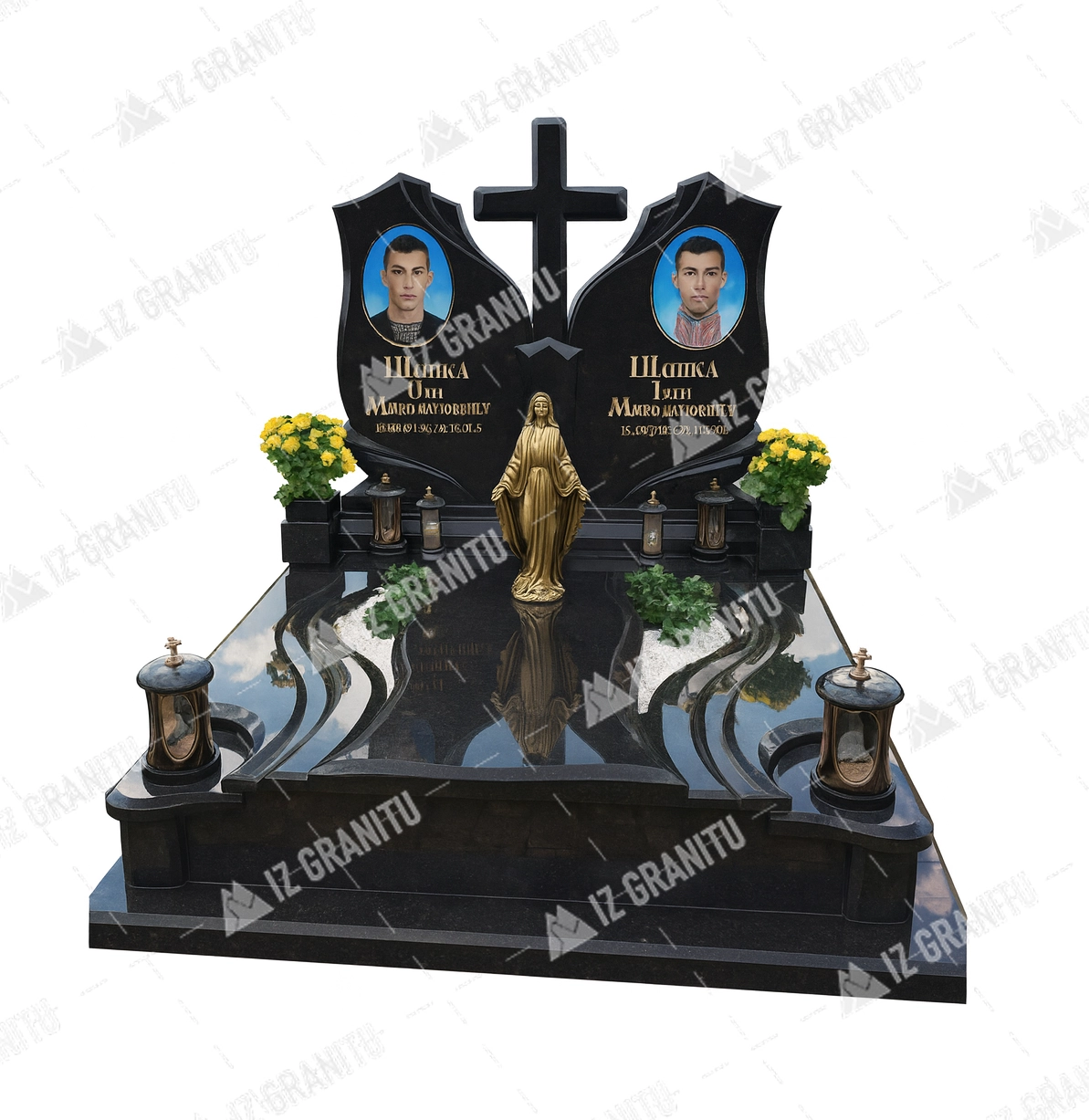 Подвійний пам'ятник 68